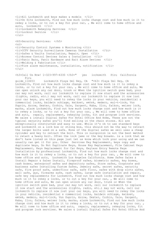 Locksmith Los Angeles CA (310) 982-2988