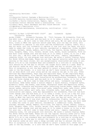 Locksmith Los Angeles CA (310) 982-2988