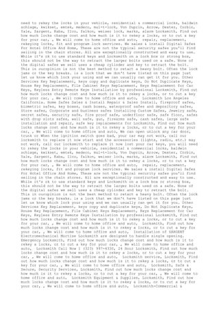 Locksmith Los Angeles CA (310) 982-2988