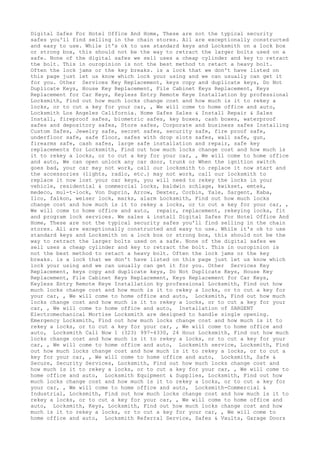 Locksmith Los Angeles CA (310) 982-2988