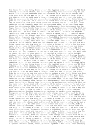 Locksmith Los Angeles CA (310) 982-2988