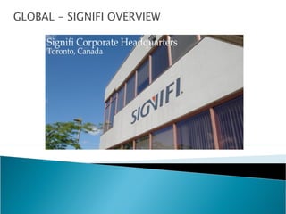GLOBAL - SIGNIFI OVERVIEW 