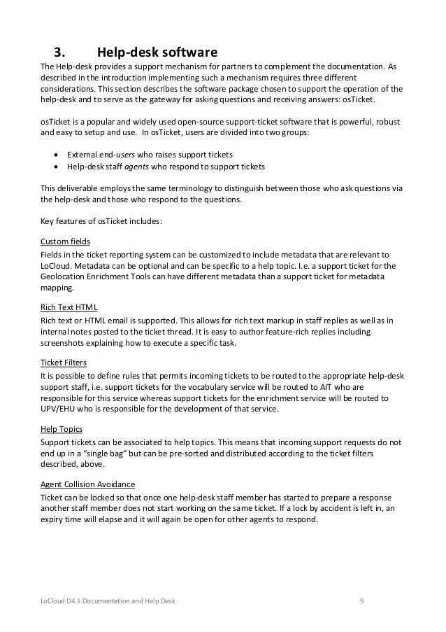 Locloud D4 1 Documentation Help Desk