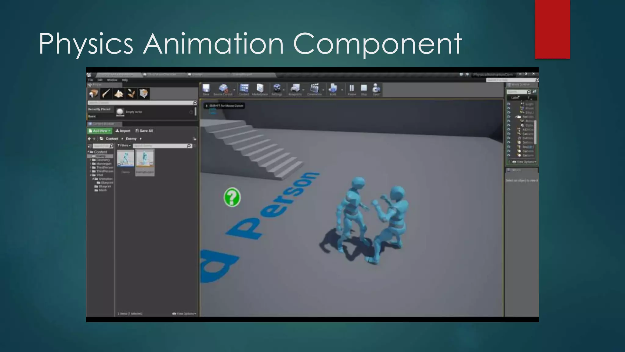 Physics Animation Component
 