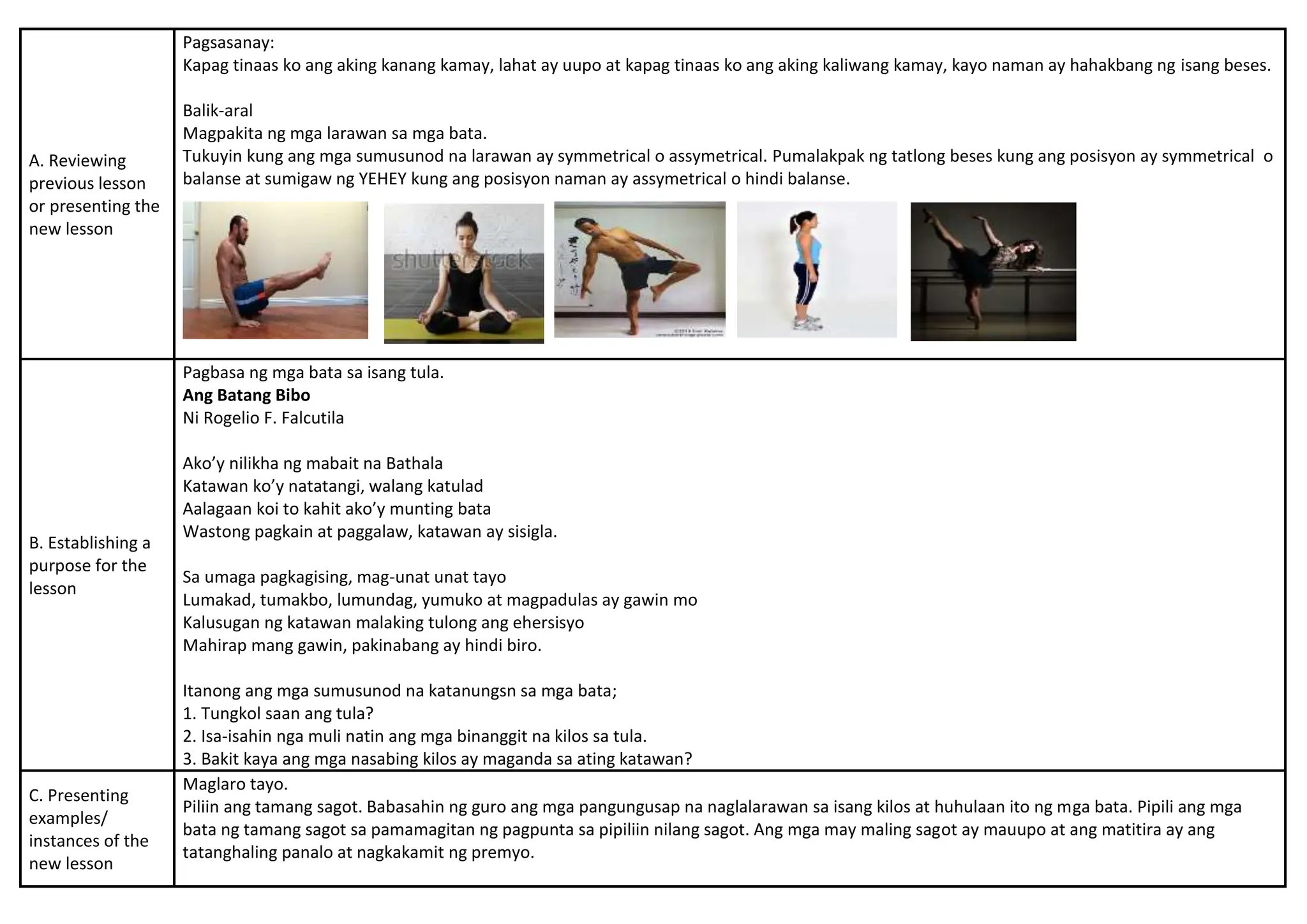 Locomotor And Non Locomotor Movements Docx Locomotor And Non Locomotor Movements Docx