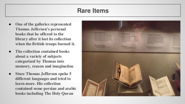 Essay on the library of congress