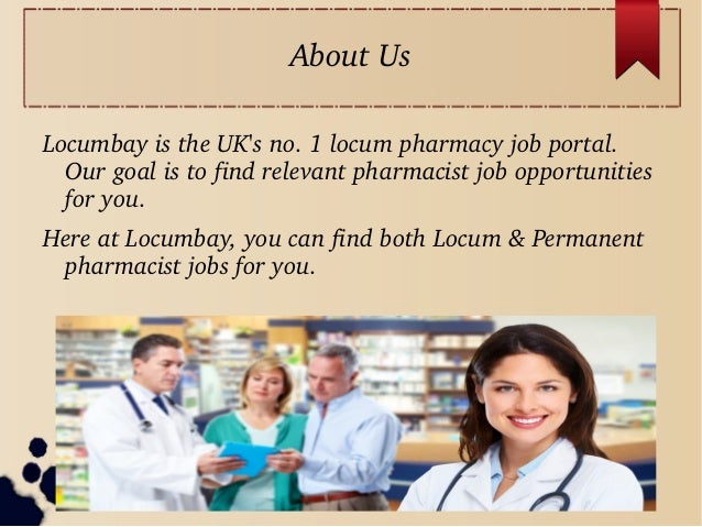 Part Time Locum Pharmacy Technician jobs August 2018