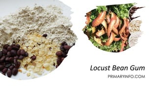 Locust Bean Gum
PRIMARYINFO.COM
 