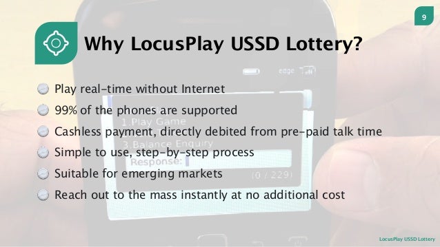 Mobile Lottery With Ussd Mobile Lottery With Ussd