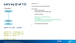 NFF-GO (YANFF) - Yet Another Network Function Framework | PDF