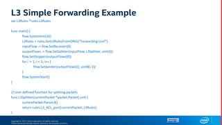 NFF-GO (YANFF) - Yet Another Network Function Framework | PDF
