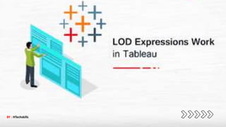 Tableau training for Beginners | Tableau LOD Expressions | PPTX