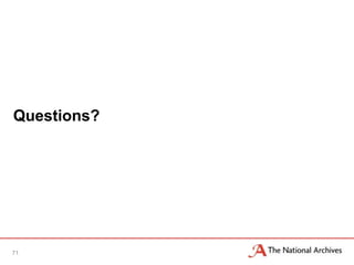 Questions?




71
 