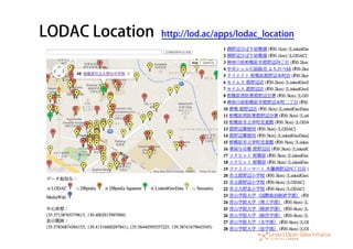 LODAC Location http://lod.ac/apps/lodac_location
 