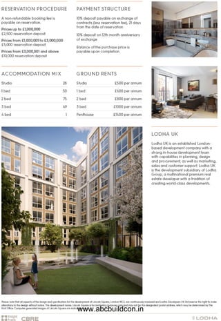 Lodha Lincoln Square, 8 Portugal St, London | PDF