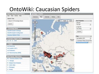 OntoWiki: Caucasian Spiders
 