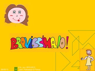 06/05/13
II A - a.s. 2012-2013
prof. Francesca Di Fenza11
 