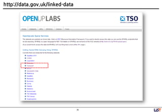 35
http://data.gov.uk/linked-data
 