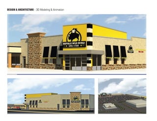 DESIGN & ARCHITECTURE - 3D Modeling & Animation
 