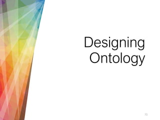 Designing
Ontology
70
 