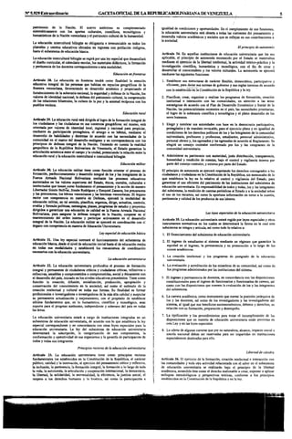 Loe  Ley organica de educacion