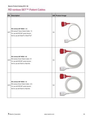 Catalogo Productos Masimo | PDF
