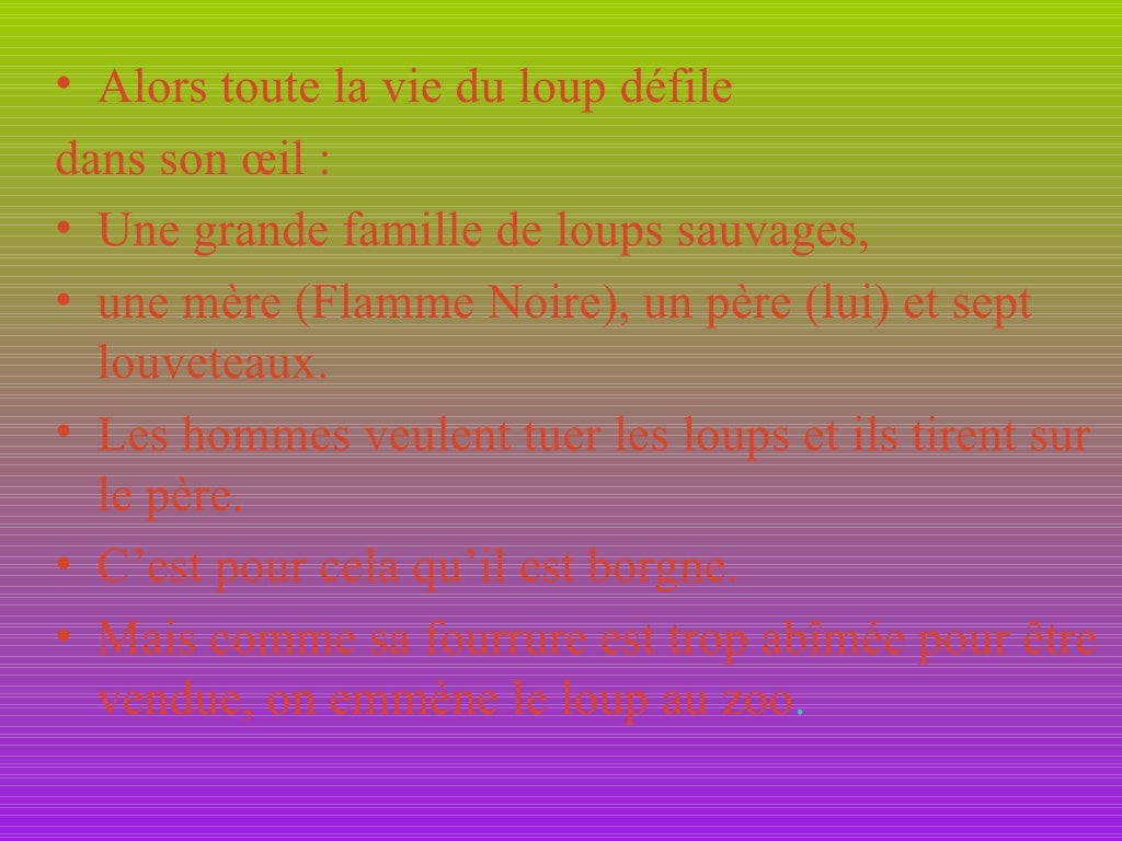 L Oeil Du Loup Pdf Complet Gratuit