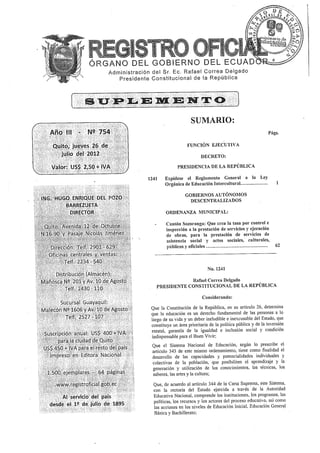 Loei reglamento Ecuador (para folder evaluacion)