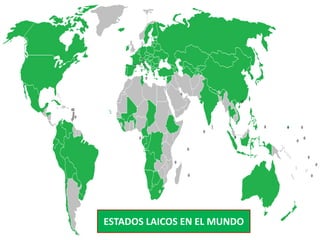 ESTADOS LAICOS EN EL MUNDO