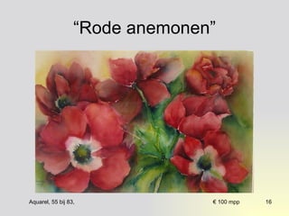 “Rode anemonen” 