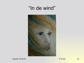 “In de wind” 