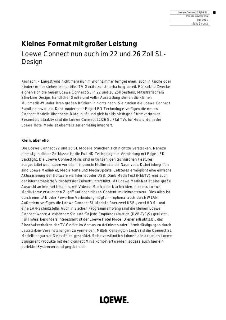 loewe connect 22