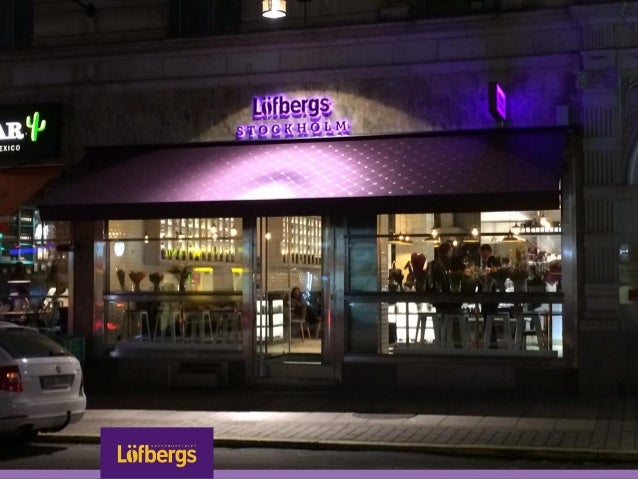 Lofbergs Stockholm café, Löfbergs Sweden