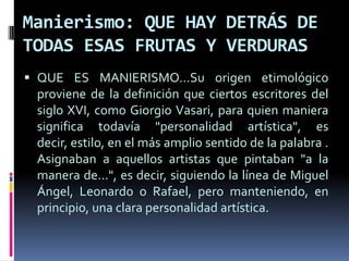 Lo feo y lo bello (1)