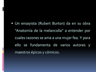 Lo feo y lo bello (1)