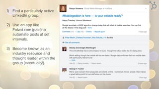 1)  Choose a group you’re a
member of.
2)  Click the number of
members under the
group name.
3)  Click the envelope icon
next to a member’s
name.
 