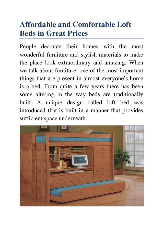 affordable loft beds