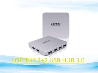 IF You Are Finding A USB HUB,Try To Look At LOFTEK® Inet SV720 7 Ports Hub + 2 Charging Ports