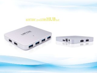 IF You Are Finding A USB HUB,Try To Look At LOFTEK® Inet SV720 7 Ports Hub + 2 Charging Ports
