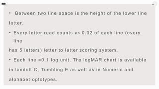 Comprehensive Overview of the LogMAR Chart for Visual Acuity Assessment ...