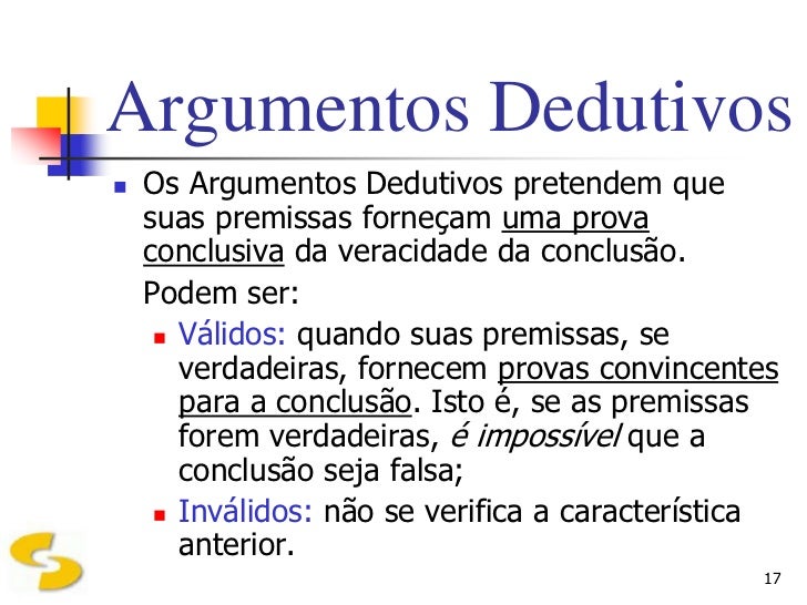 Texto Base Veja A Seguinte Argumentação Na Forma Simbólica