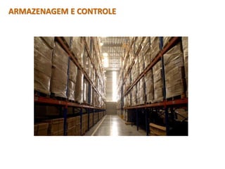 ARMAZENAGEM E CONTROLE 
 