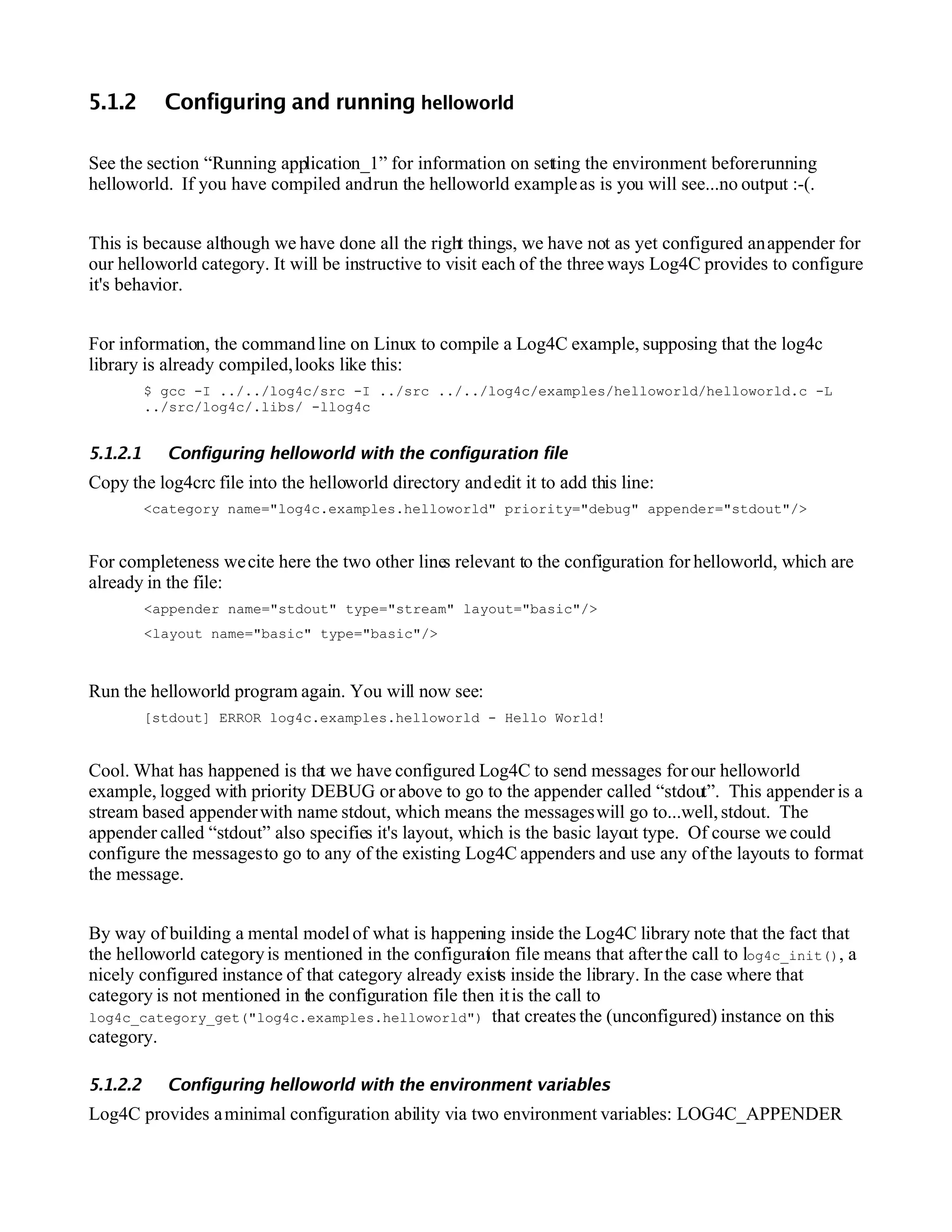 Log4 C Developers Guide