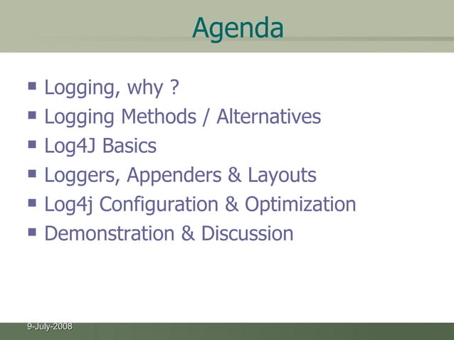 Asynchronous Logging With Log4J Part 2 – CHLRIM