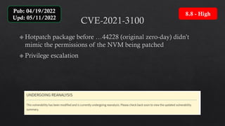 8.8 - High
Pub: 04/19/2022
Upd: 05/11/2022
 