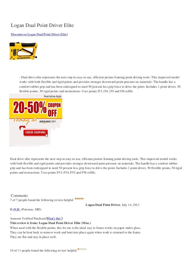 Logan dualpointdriverelite