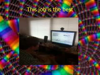 This job is the best
 