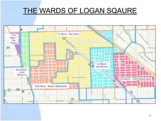 28 
THE WARDS OF LOGAN SQAURE 
 