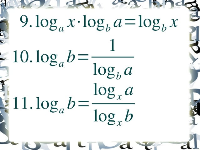 Logariphm | PPT