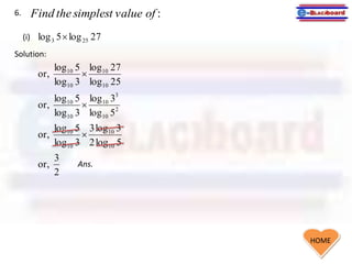 Logarithm | PPSX